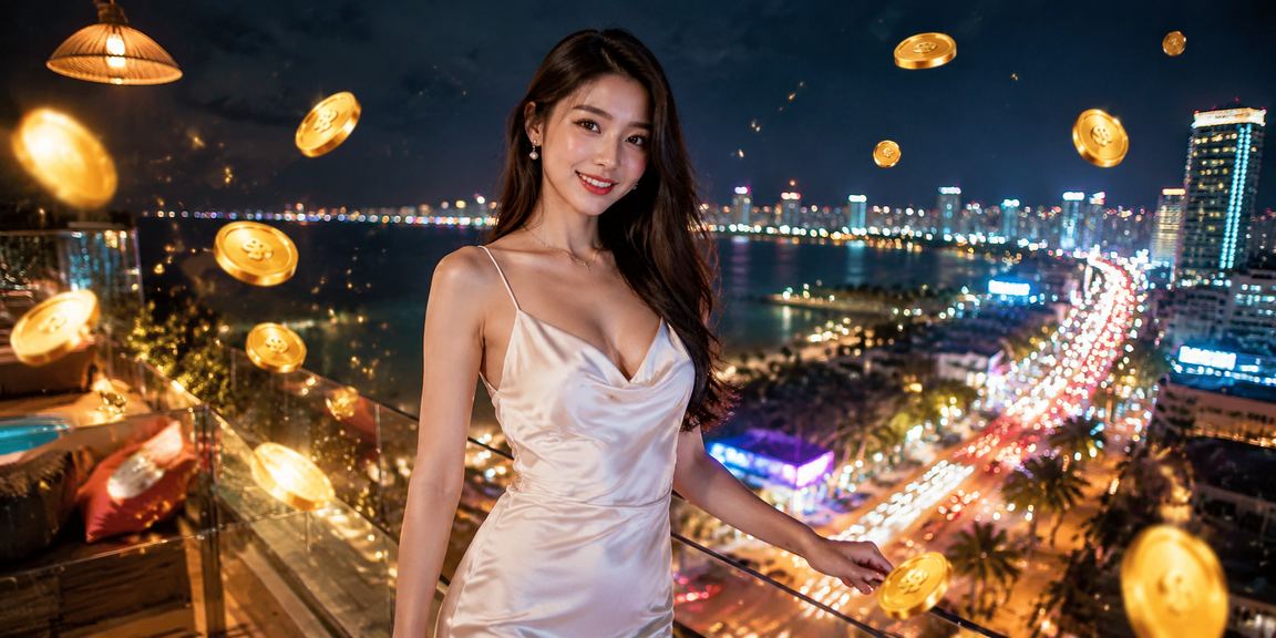 Bãi biển Đà Nẵng nhộn nhịp với người dùng truy cập dịch vụ giải trí trực tuyến trên điện thoại